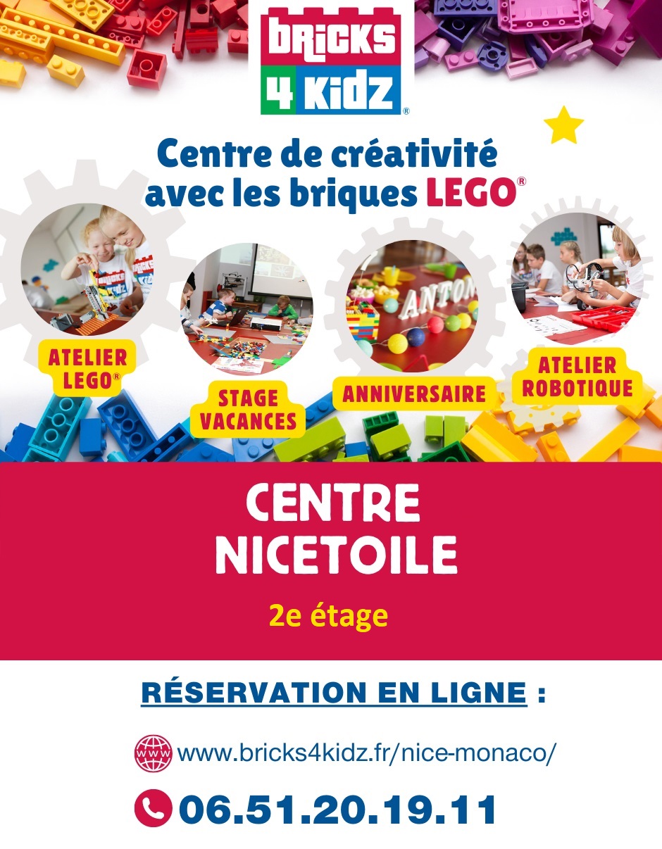 Ateliers LEGO®, fêtes d'anniversaire LEGO® et stages vacances LEGO®