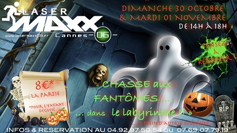 halloween-lasermaxx-cannes-06-chasse-fantomes-enfants-parcours-bonbons
