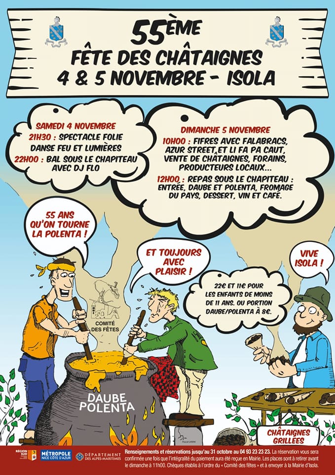 fete-chataignes-isola-programme-horaires-animations