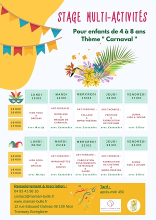 activites-enfants-vacances-noel-maman-bulle-musique-nice