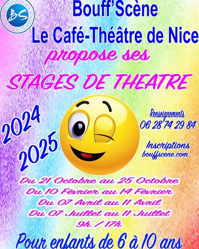 bouffscene-cafe-theatre-cours-stages-vacances-enfant-nice