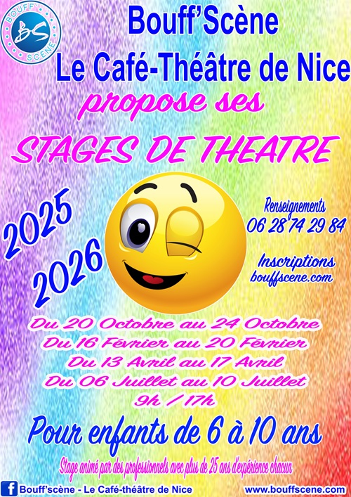 bouffscene-cafe-theatre-cours-stages-vacances-enfant-nice