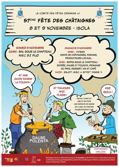 fete-chataignes-isola-programme-horaires-animations