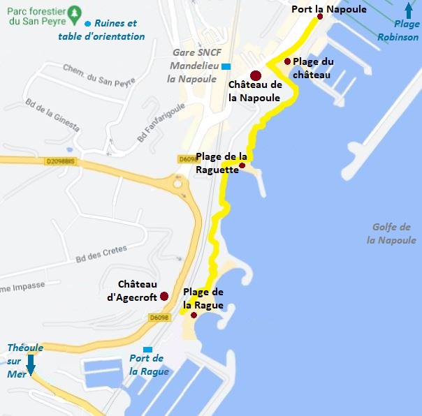randonnee-balade-facile-sentier-littoral-bord-mer-mandelieu-cote-azur