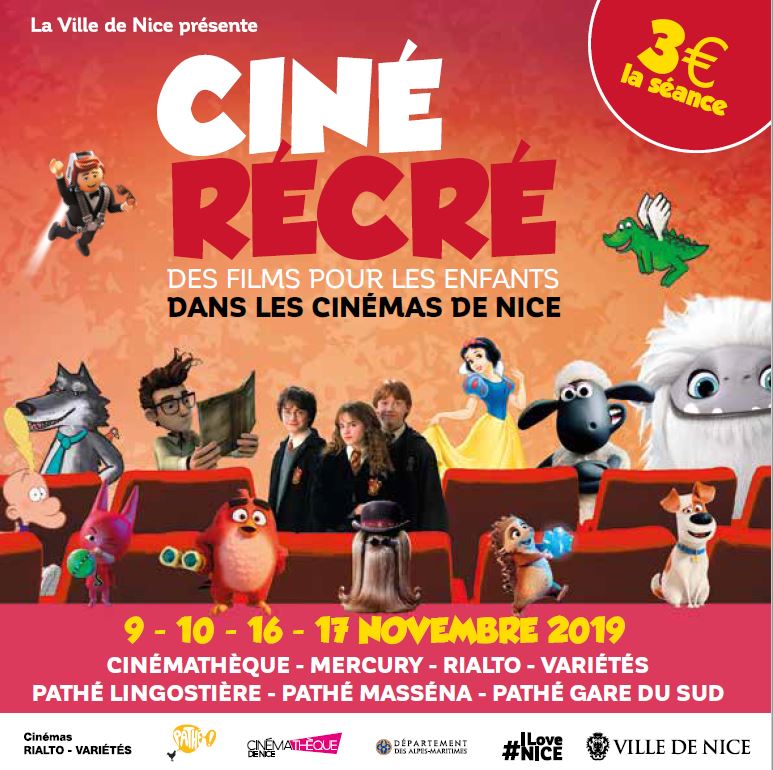 Cine Recre A Nice Les 9 10 16 Et 17 Novembre 19 Recreanice