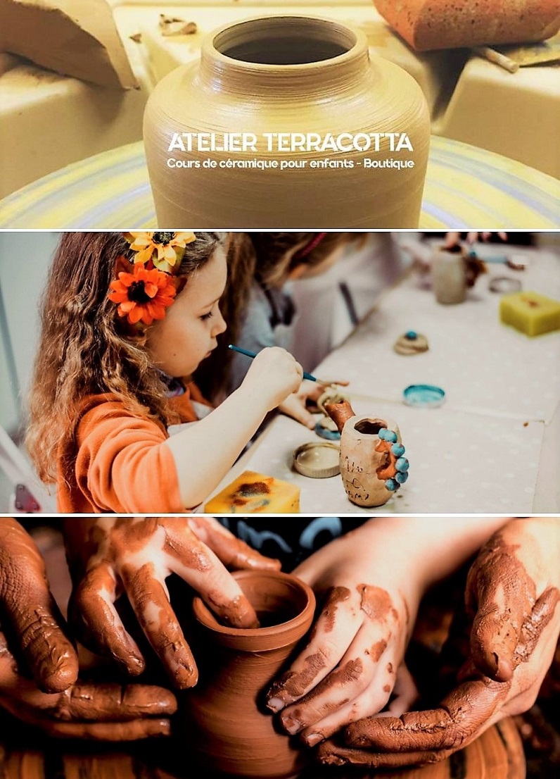 Atelier Terracotta à Nice : cours et stages de Céramique pour enfants