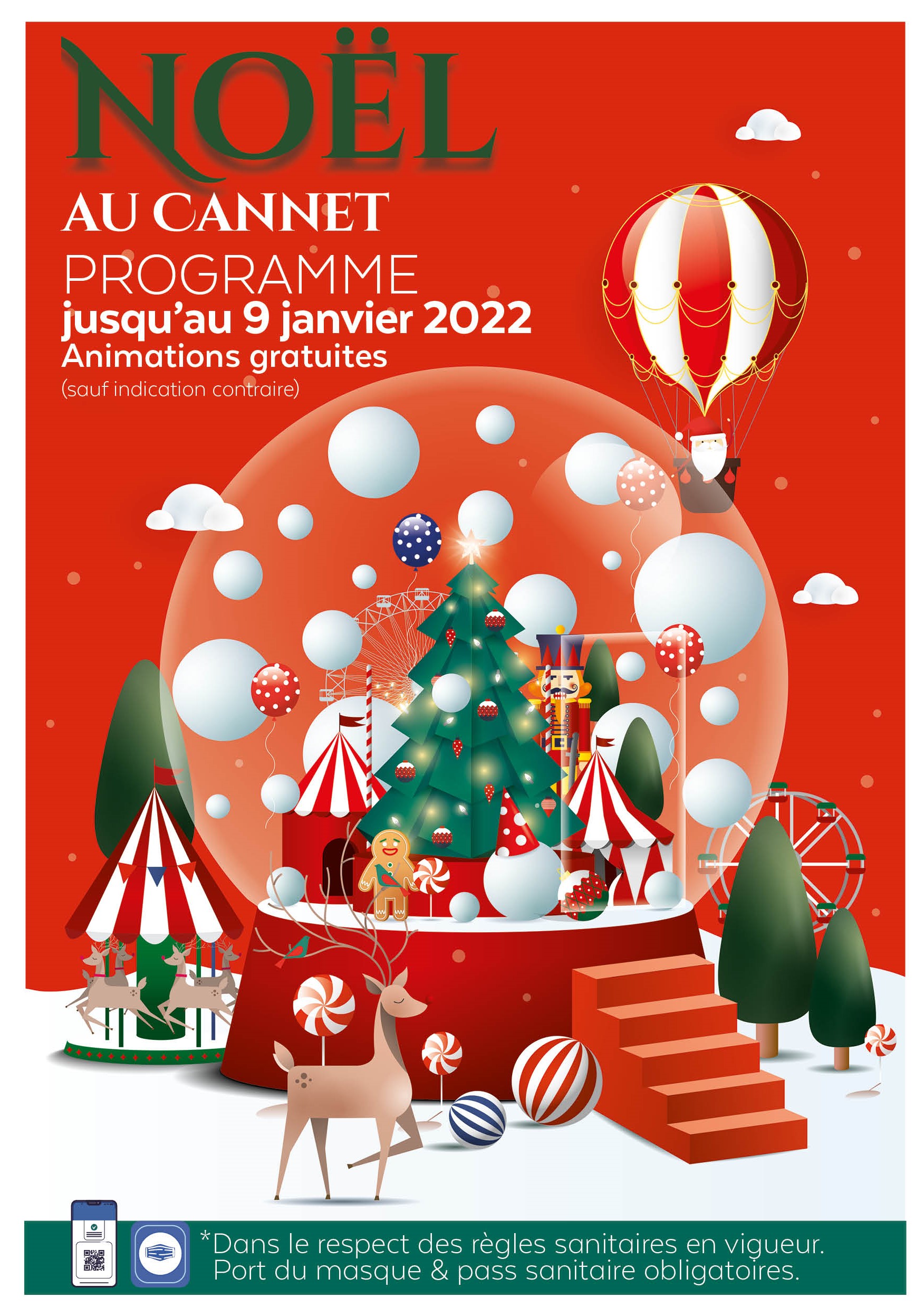 Noël au Cannet du 18 décembre 2021 au 09 janvier 2022 | RécréaNice
