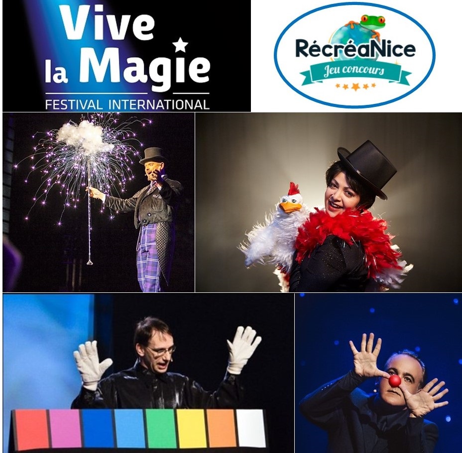 A gagner - Une soirée au Festival International Vive la Magie 2019