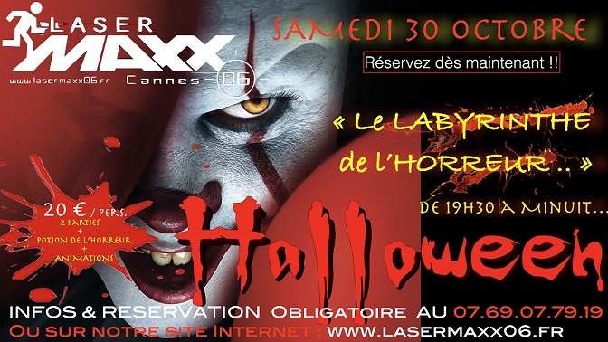 soiree-halloween-ados-adultes-cannes-parcours-labyrinthe-laser-2021