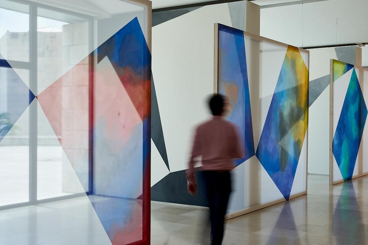 expo-peinture-musee-chagall-nice-artiste-cecile-bart-bleue