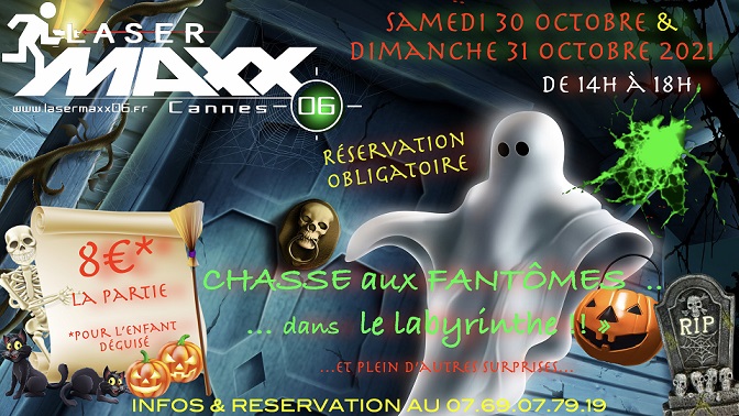 halloween-lasermaxx-cannes-06-chasse-fantomes-enfants-parcours-bonbons