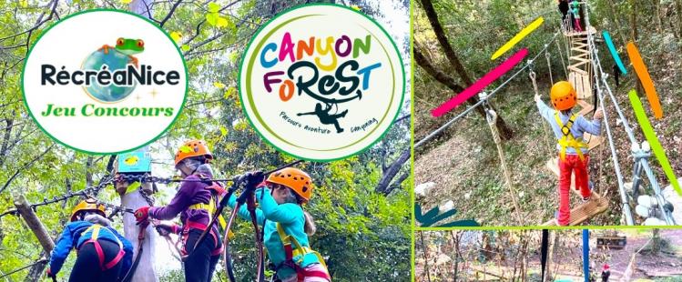 jeu-concours-canyon-forest-parc-aventure-villeneuve-loubet