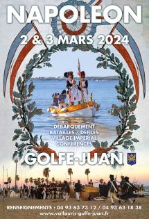 napoleon-golfe-juan-programme-spectacle-plage-2024