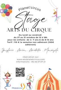stage-cirque-planet-circus-villeneuve-loubet-vacances-toussaint-2025