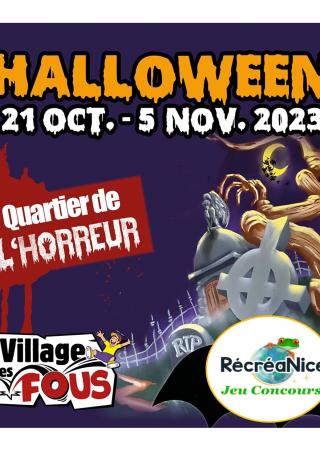 concours-halloween-village-des-fous-villeneuve-loubet-2023