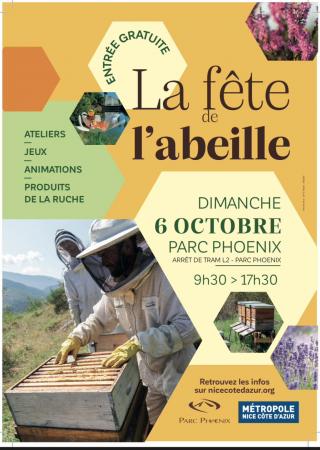 fete-abeille-parc-phoenix-nice-animations-miel-apiculture-2024