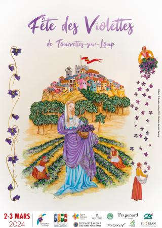 Fete-violettes-tourrettes-sur-loup-programme-2024