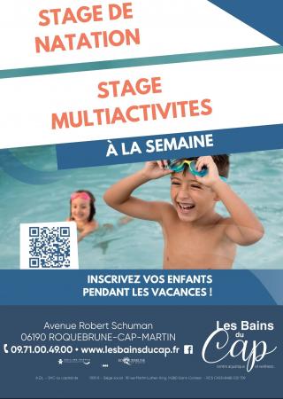 stages-vacances-piscine-bains-du-cap-roquebrune-ete-2025
