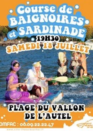 course-baignoires-sardinade-theoule-sur-mer
